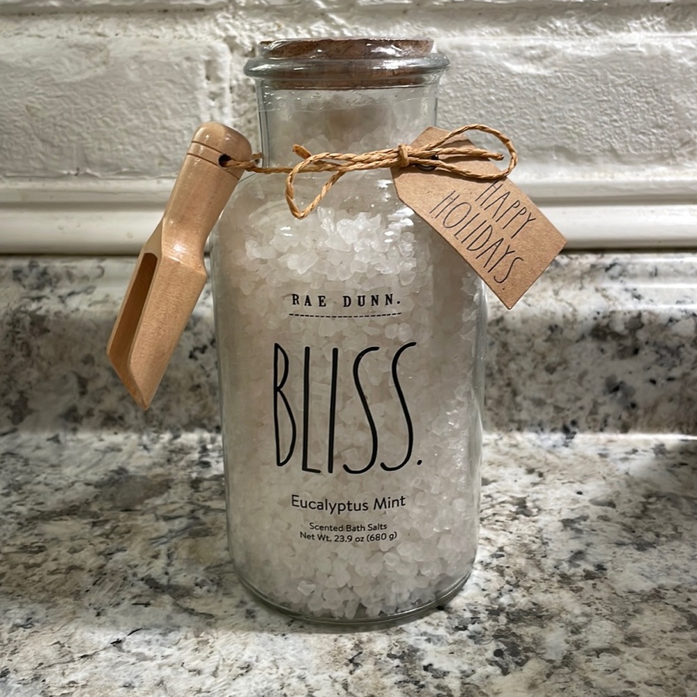 Rae Dunn Eucalyptus Bath Salts